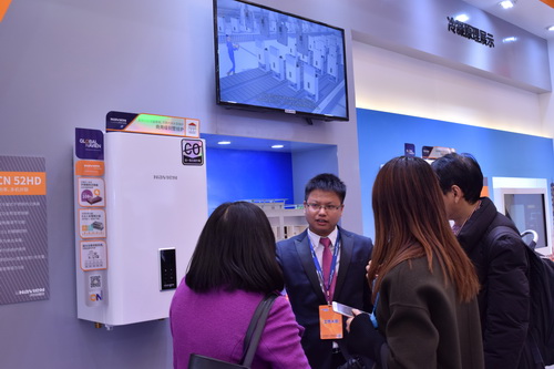 大放光彩！慶東納碧安攜多款壁掛爐新品現(xiàn)身AWE2018