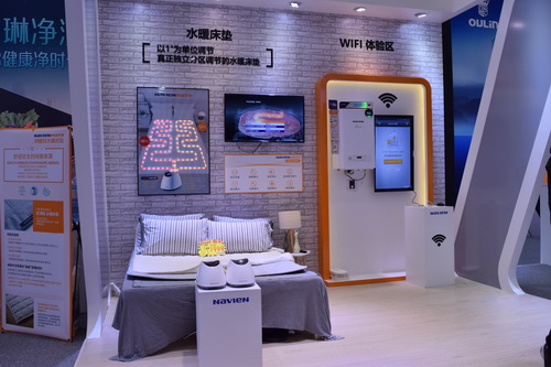 大放光彩！慶東納碧安攜多款壁掛爐新品現(xiàn)身AWE2018
