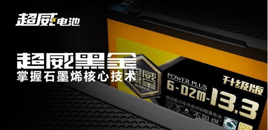 超威電動車電池“癡迷”黑金技術 不斷領跑行業