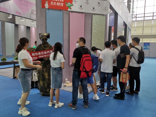 自己去感受吧，涂蘭朵藝術(shù)涂料與您相約廣州建博會(huì)