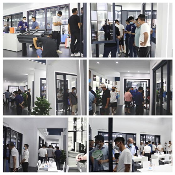 展會(huì)進(jìn)行時(shí)丨皇雅門窗系統(tǒng)南京移門展首日盛況，現(xiàn)場(chǎng)直擊!